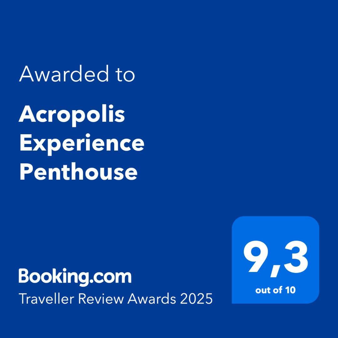 Apartmán Acropolis Experience Penthouse Atény Exteriér fotografie